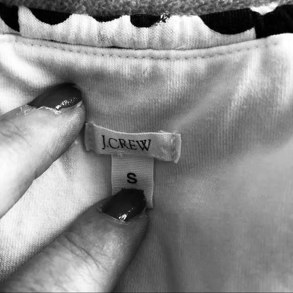 J. Crew black & white polka dot halter top size S - Picture 5 of 5